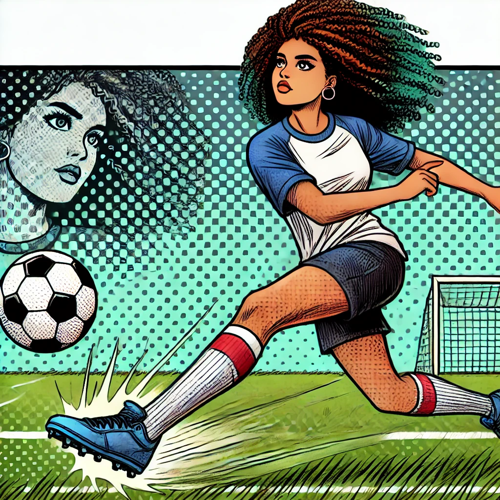 Girl Footballer